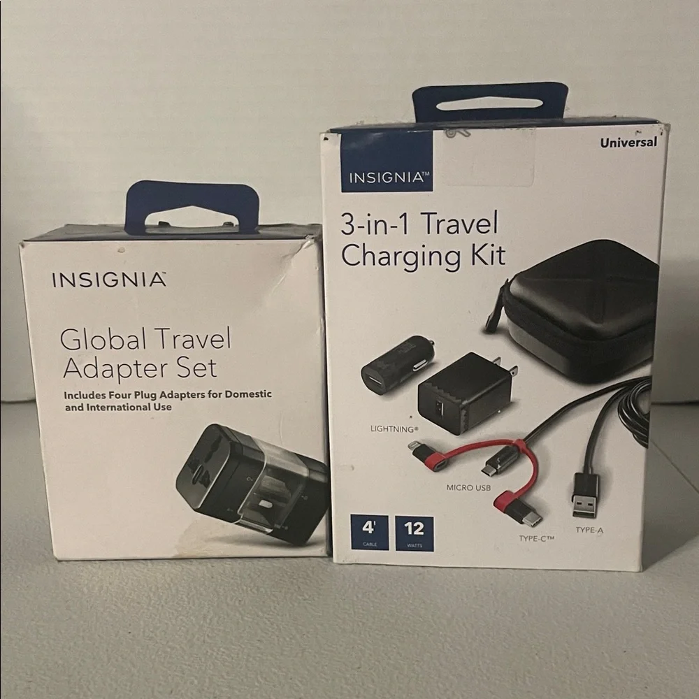 Global Travel Adapter Set - Black